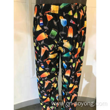 Men's Casual Printed Lounge Pants House Sleepwear